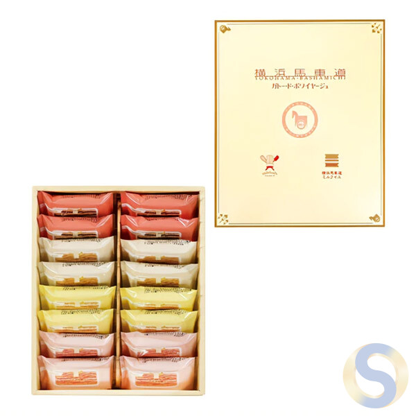 Yokohama Bashamichi millefeuille, pack of 16