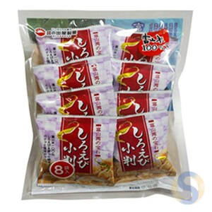 White Shrimp Rice crackers, small bags, 8 pack