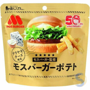 Mos Burger Potatoes Teriyaki Cheese Flavoured 50g