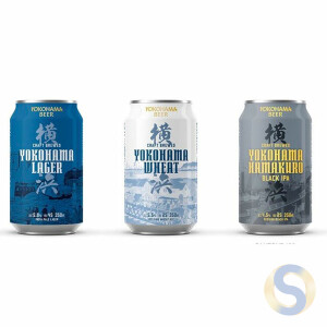 Yokohama Beer (Can)  3 flavors