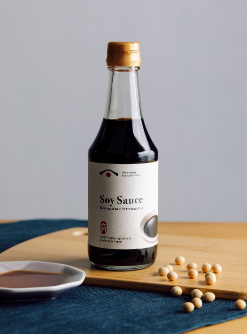 Organic Soy sauce - Naturally fermented by wooden vats