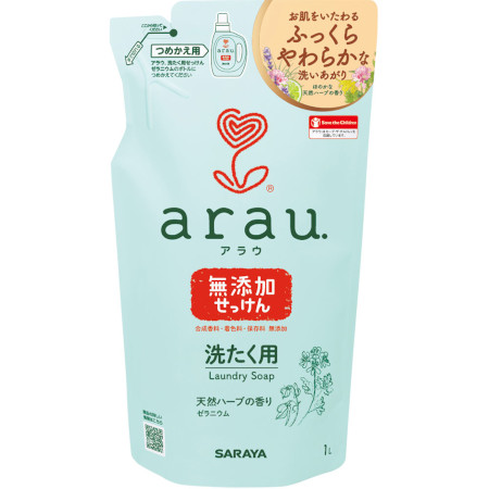 Arau. Washing Soap for Geranium Refill