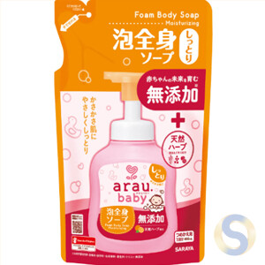 Arau. Baby Foaming Moisturising Body Wash Refill