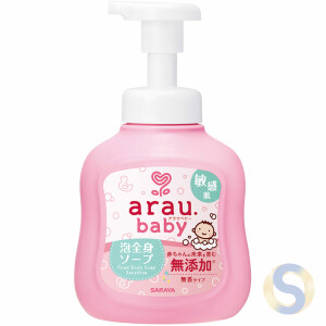 Arau. Baby Foaming Face Soap for Sensitive Skin