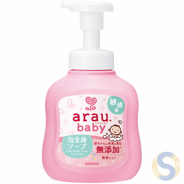 Arau. Baby Foaming Face Soap for Sensitive Skin