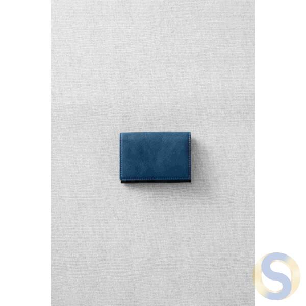 Leather Business card holder (Cowhide) - 画像 (2)