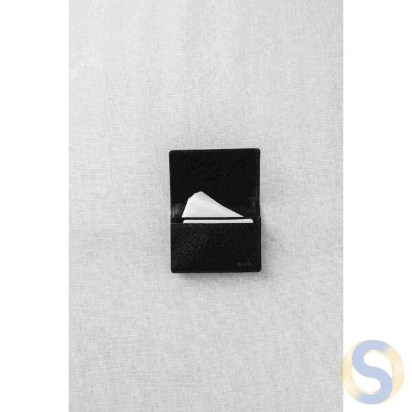 Leather Business Card Holder (Pigskin) - 画像 (3)