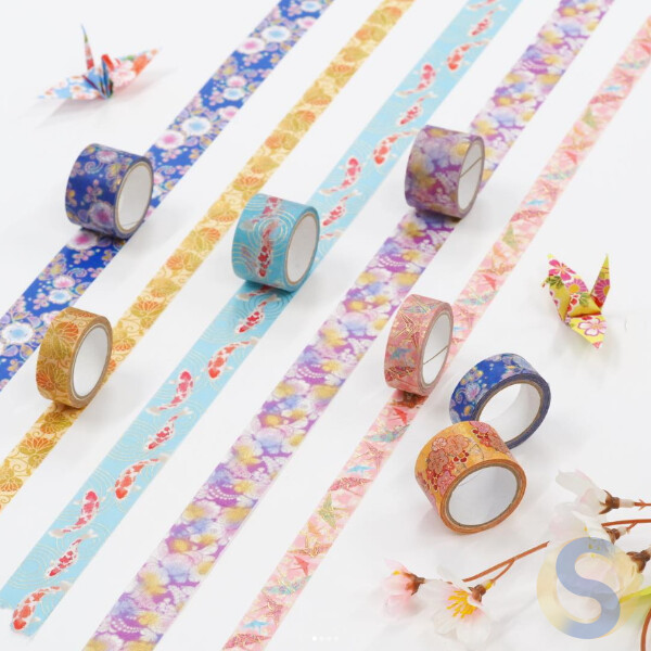 Washi Tape (Kimono) - 画像 (2)