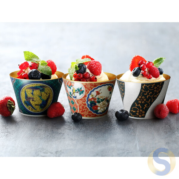Gold Leaf Kanazawa Mini Cup/Sake Cup (Kutani-ware collaboration) - 画像 (3)